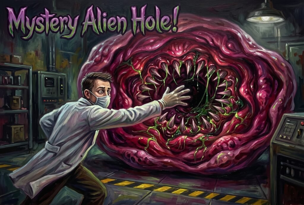 Mystery Alien Hole